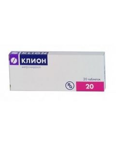 Buy cheap metronidazole | Clion tablets 250 mg, 20 pcs. online www.buy-pharm.com