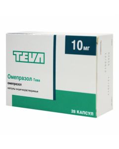 Buy cheap Omeprazole | Omeprazole-Teva enteric capsules 10 mg 28 pcs. online www.buy-pharm.com