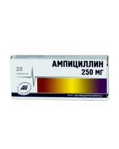 Buy cheap ampicillin | Ampicillin tablets 250 mg, 20 pcs. online www.buy-pharm.com