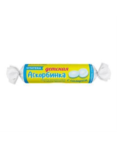 Buy cheap Ascorbic acid | Ascorbinka Vitateca children tablets twist with sugar 2.9 g 10 pcs. online www.buy-pharm.com
