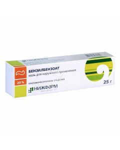 Buy cheap benzyl | Benzyl benzoate ointment 20%, 25 g online www.buy-pharm.com