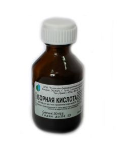 Buy cheap Boric acid | alcohol solution of 3% vials of 25 ml online www.buy-pharm.com