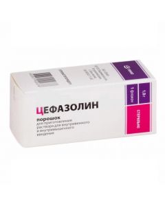 Buy cheap cefazolin | cefazolin then. d / pr-r solution for in / ven.and in / mouse.input. fl. 1 g online www.buy-pharm.com