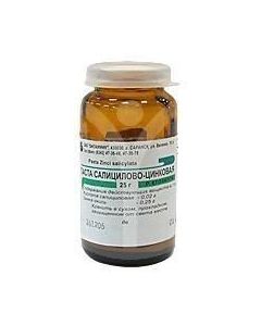 Buy cheap Salicylic acid, C Inca oxide | Salicylic-zinc paste 25 g online www.buy-pharm.com