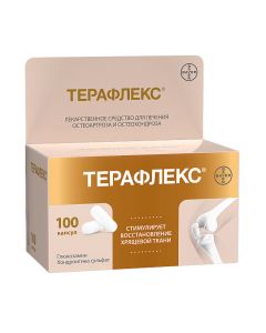 Buy cheap Glycyrrhizic acid, Chondroitin sulfate sulfate | Teraflex 500 mg + 400 mg capsules 100 pcs. online www.buy-pharm.com