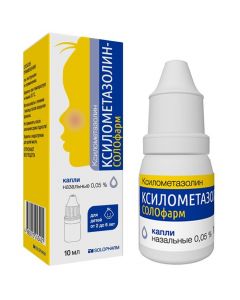 Buy cheap Xylometazoline | Xylometazoline-SOLOpharm drops nasal 0.05% 10 ml online www.buy-pharm.com