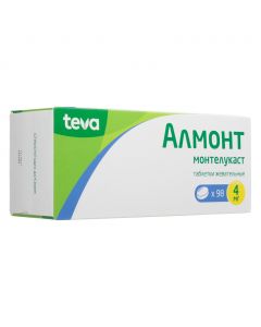 Buy cheap montelukast | Almont chewable tablets 4 mg 98 pcs. online www.buy-pharm.com