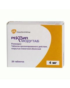 Buy cheap Ropynerol | Recipip Modutab tablets 4 mg, 28 pcs. online www.buy-pharm.com