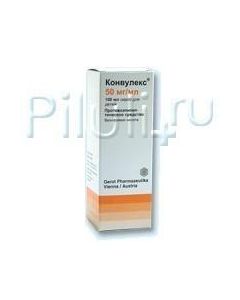 Buy cheap Valproevaya acid | Konvuleks syrup 50 mg / ml, 100 ml online www.buy-pharm.com