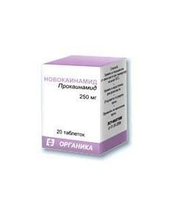 Buy cheap Prokaynamyd | Novocainamide tablets 250 mg, 20 pcs. online www.buy-pharm.com