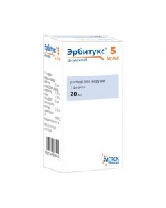 Buy cheap Cetuximab | Erbitux solution for infusion 5 mg / ml bottle 20 ml pack. online www.buy-pharm.com