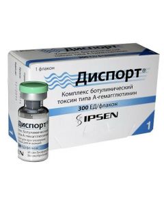 Buy cheap complex botulynycheskyy toxin type A-hemahhlyutynyn | Dysport lyophilisate d / prigot. solution d / injection. 300 units vials 1 pc. online www.buy-pharm.com