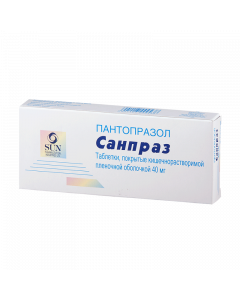 Buy cheap Pantoprazole | Sanpraz tablets 40 mg, 30 pcs. online www.buy-pharm.com