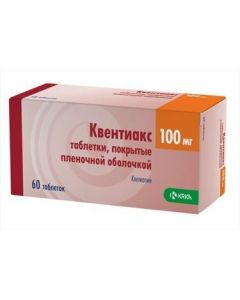 Buy cheap quetiapine | Quentiax tablets 100 mg, 60 pcs. online www.buy-pharm.com