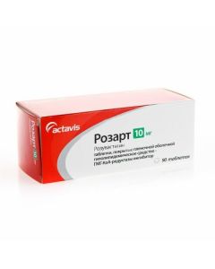 Buy cheap rosuvastatin | Rosart tablets are coated. 10 mg 90 pcs. online www.buy-pharm.com