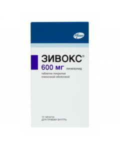 Buy cheap Linezolid | Zyvox tablets coated.pl.ob. 600 mg 10 pcs. online www.buy-pharm.com
