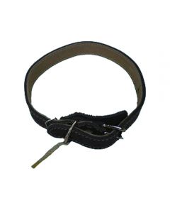 Collar for dogs of large breeds leather double long 35mm - cheap price - buy-pharm.com