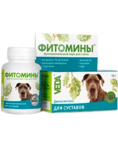 Phytomines for strengthening and restoring joints of dogs 100 tablets - cheap price - buy-pharm.com