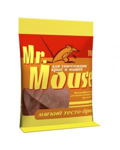 Mr. Mouse soft dough-briquette from rodents 100g - cheap price - buy-pharm.com