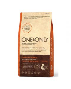 One & Only dry food turkey with rice for junior dogs 1kg - cheap price - buy-pharm.com