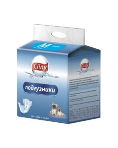 Cliny Diapers for dogs and cats 5-10kg size M 9 pieces - cheap price - buy-pharm.com