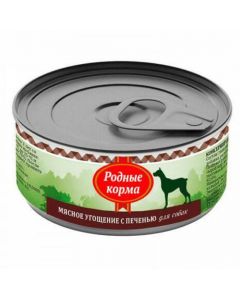 Native food Meat treat with liver for dogs 100g - cheap price - buy-pharm.com