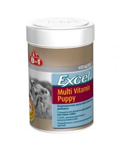 8in1 Excel Multi Vitamin Puppy Excel Multivitamins for puppies 100 tablets - cheap price - buy-pharm.com