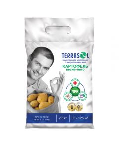 Mineral fertilizer dry TerraSol granulated Potatoes 2,5 kg - cheap price - buy-pharm.com
