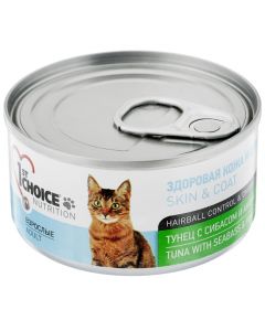 1st Choice Canned food for cats tuna with seabass and pineapple 85g - cheap price - buy-pharm.com