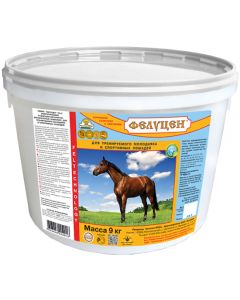 Feed additive Felutsen LE-2 Energetic for trained young stock and sport horses 9kg - cheap price - buy-pharm.com
