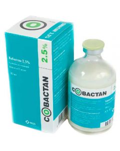 Cobactan 2.5% 100 ml - cheap price - buy-pharm.com