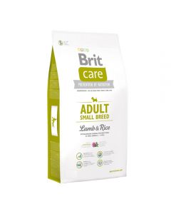 Brit Care dry food for adult dogs of small breeds lamb with rice 3kg - cheap price - buy-pharm.com