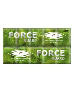 Force Guard odorless plates from mosquitoes 10 plates - cheap price - buy-pharm.com