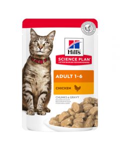 Hill's Science Plan cat food with chicken (pieces in sauce) 85g - cheap price - buy-pharm.com
