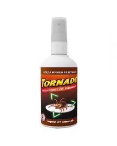 Tornado Anti-mite spray from ticks 100ml - cheap price - buy-pharm.com