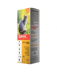 Dana Ultra insecticidal acaricidal spray for cats 95ml - cheap price - buy-pharm.com