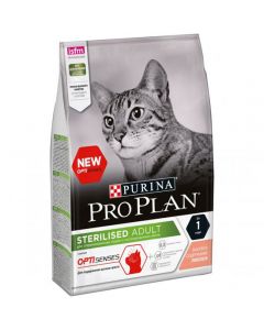 PRO PLAN Sterilized for neutered cats and neutered cats, salmon 1,5kg - cheap price - buy-pharm.com