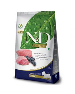 Farmina N&D Adult Mini food for small breeds lamb with blueberries 2,5kg - cheap price - buy-pharm.com
