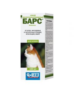 Spray Bars insectoacaricidal for cats 100ml - cheap price - buy-pharm.com