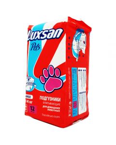 Luxsan Luxan Pets Absorbent diapers for pets L 8-14kg 12pcs . - cheap price - buy-pharm.com