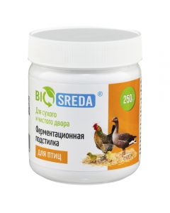 Biosreda (Biomedia) fermentation bedding for birds 250g - cheap price - buy-pharm.com