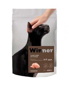WINNER dry food for cats with urolithiasis chicken 400g - cheap price - buy-pharm.com