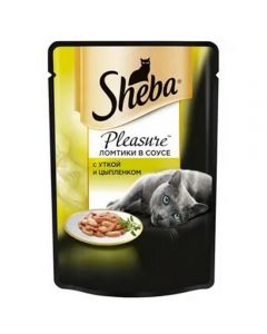 Sheba Pleger (Pleasure) duck and chicken in jelly, spider 85g - cheap price - buy-pharm.com