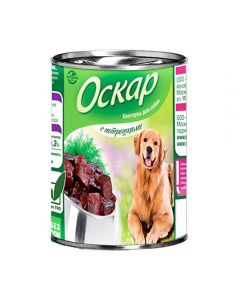 Oscar canned food for dogs with giblets 750g - cheap price - buy-pharm.com