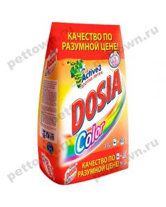 Dosia Color washing powder for hand and machine washing of colored clothes 3,7 kg - cheap price - buy-pharm.com