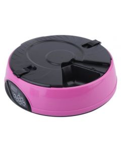Petwant auto feeder 4-section, pink 2l - cheap price - buy-pharm.com