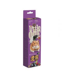Little one Sticks for hamsters, rats, mice and gerbils with berries 2 * 60g - cheap price - buy-pharm.com