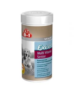 8in1 Excel Multi Vitamin Senior Excel Multivitamin for Senior Dogs 70 tablets - cheap price - buy-pharm.com