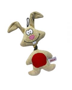 Toy (Dog Toys) Hare with a squeaker 20 cm - cheap price - buy-pharm.com