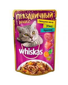 Whiskas for cats festive mix duck / rabbit 85g - cheap price - buy-pharm.com